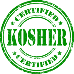 Kosher certification badge